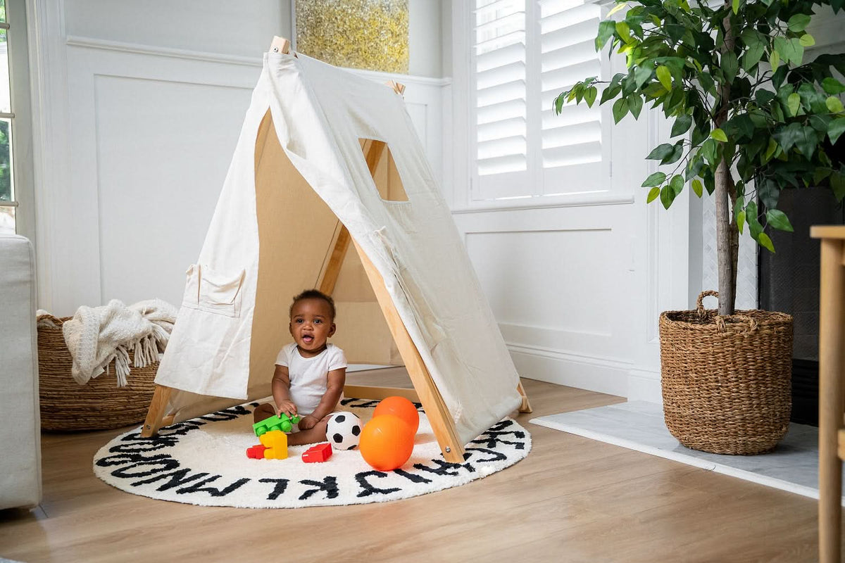 Three Little Tots Tent Covering For Spruce - Baby and Toddler Foldable Swing Set - Swing Set Sold Se, fifth additional photo