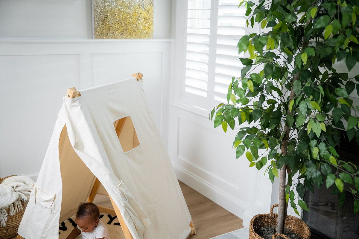 Three Little Tots Tent Covering For Spruce - Baby and Toddler Foldable Swing Set - Swing Set Sold Se, fourth additional photo