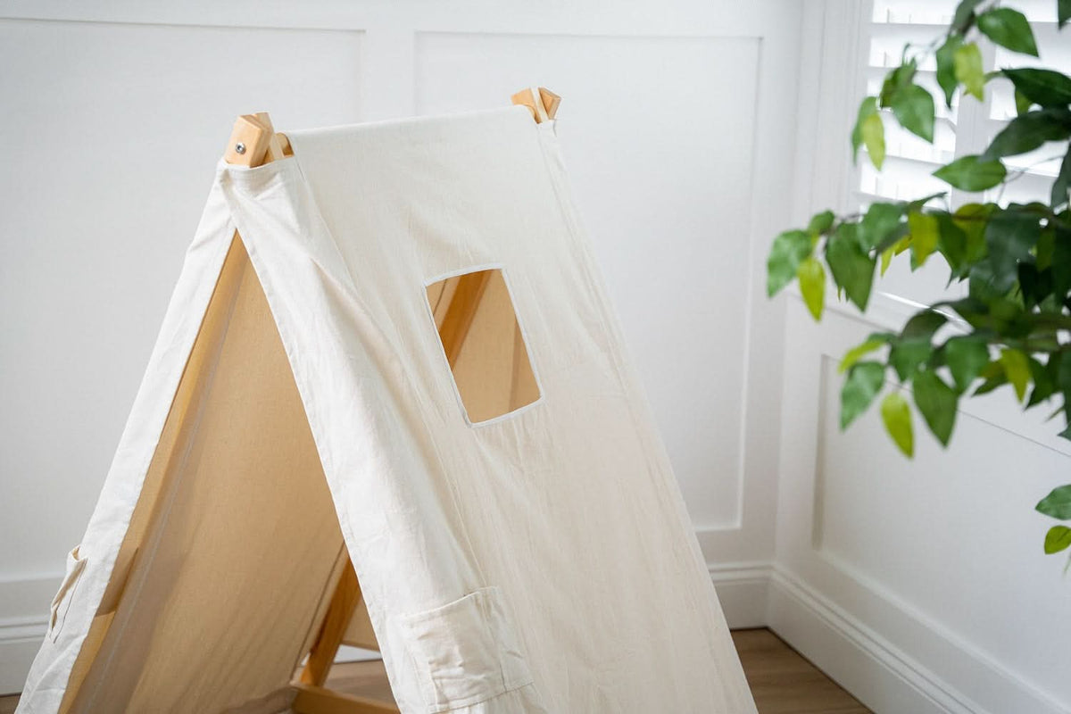 Three Little Tots Tent Covering For Spruce - Baby and Toddler Foldable Swing Set - Swing Set Sold Separately, additional view