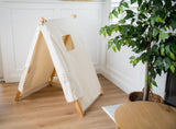 Three Little Tots Tent Covering For Spruce - Baby and Toddler Foldable Swing Set - Swing Set Sold Separately