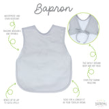Solid Light Gray Minimalist Bapron