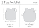 Solid Royal Blue Minimalist Bapron