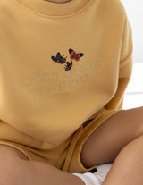 Three Little Tots Better Days Butterfly Kids Crewneck, additional view