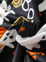 Three Little Tots Boo-tiful Ghost and Pumpkin Halloween Dress, additional view