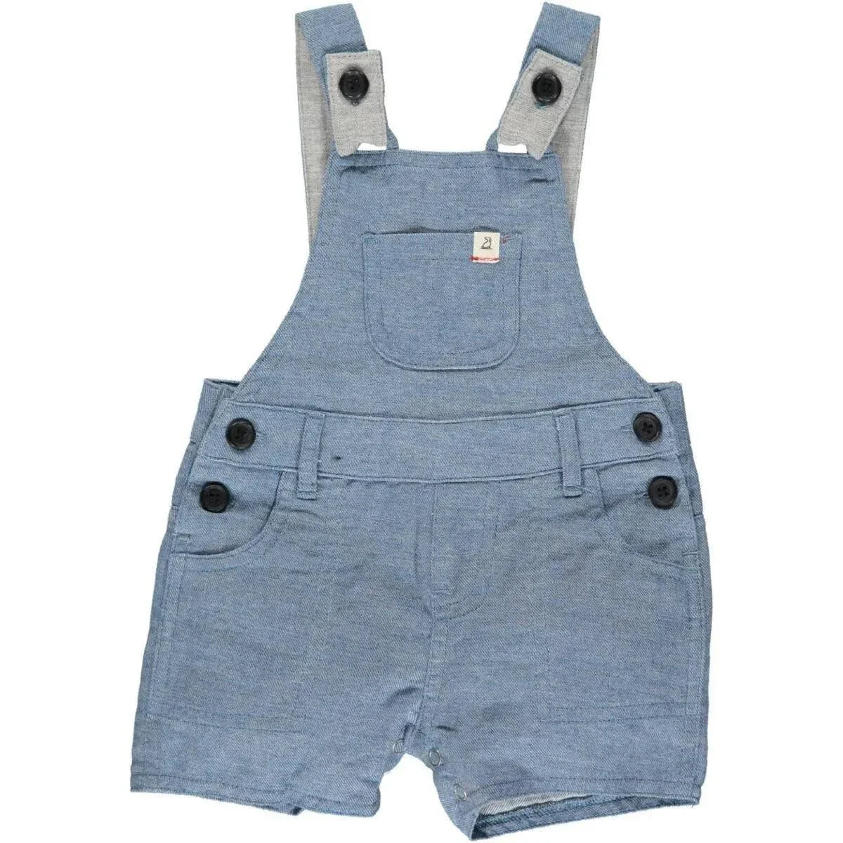 Three Little Tots Bowline Shortie Overalls