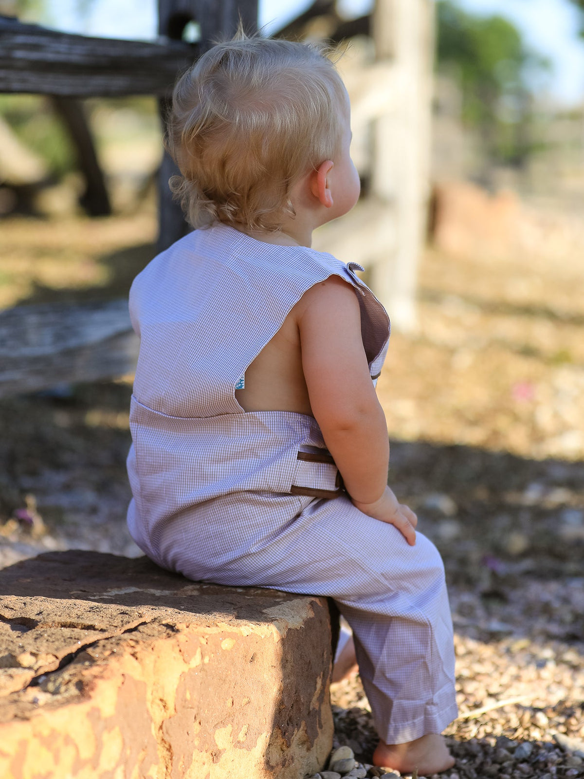 Three Little Tots Fall Halloween and Thanksgiving Pumpkin Smock Embroidered Boys Romper, additional product photo