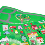 Avi's Adventures In The City Reusable Sticker Book + Marker Set (ages 3+)