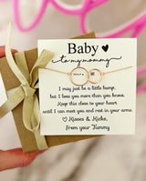 TOP SELLER! Non-Tarnish! New mom baby and me infinity necklace, Congratulations baby gift, pregnancy gift, baby shower & gender reveal gift! NON-Tarnish! 552 FIVE STAR REVIEWS!