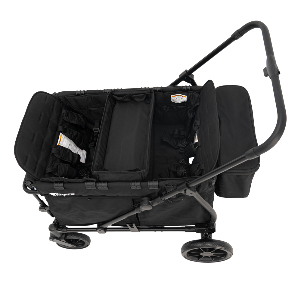 Three Little Tots Keenz Viva 4-Passenger Stroller Wagon Big Adventures Made Compact, fourth additional photo