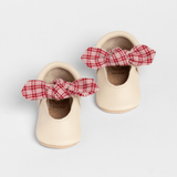 Prairie Girl Knotted Bow Baby Shoe