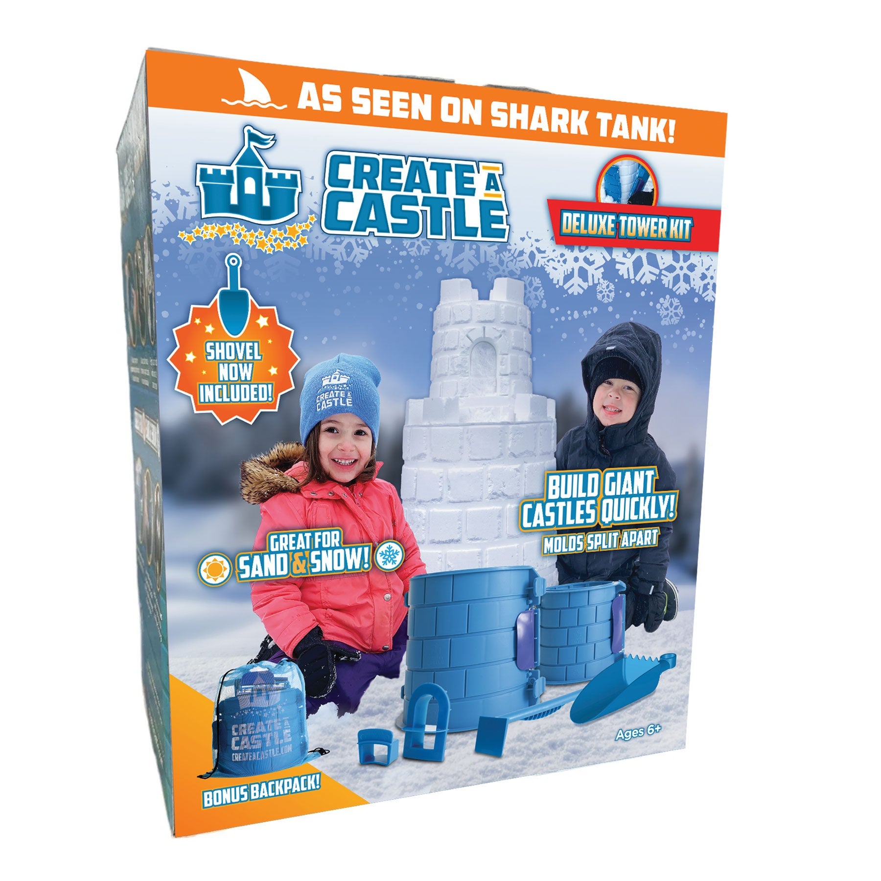Deluxe Tower Kit - Outdoor Sand & Snow Castle Molds