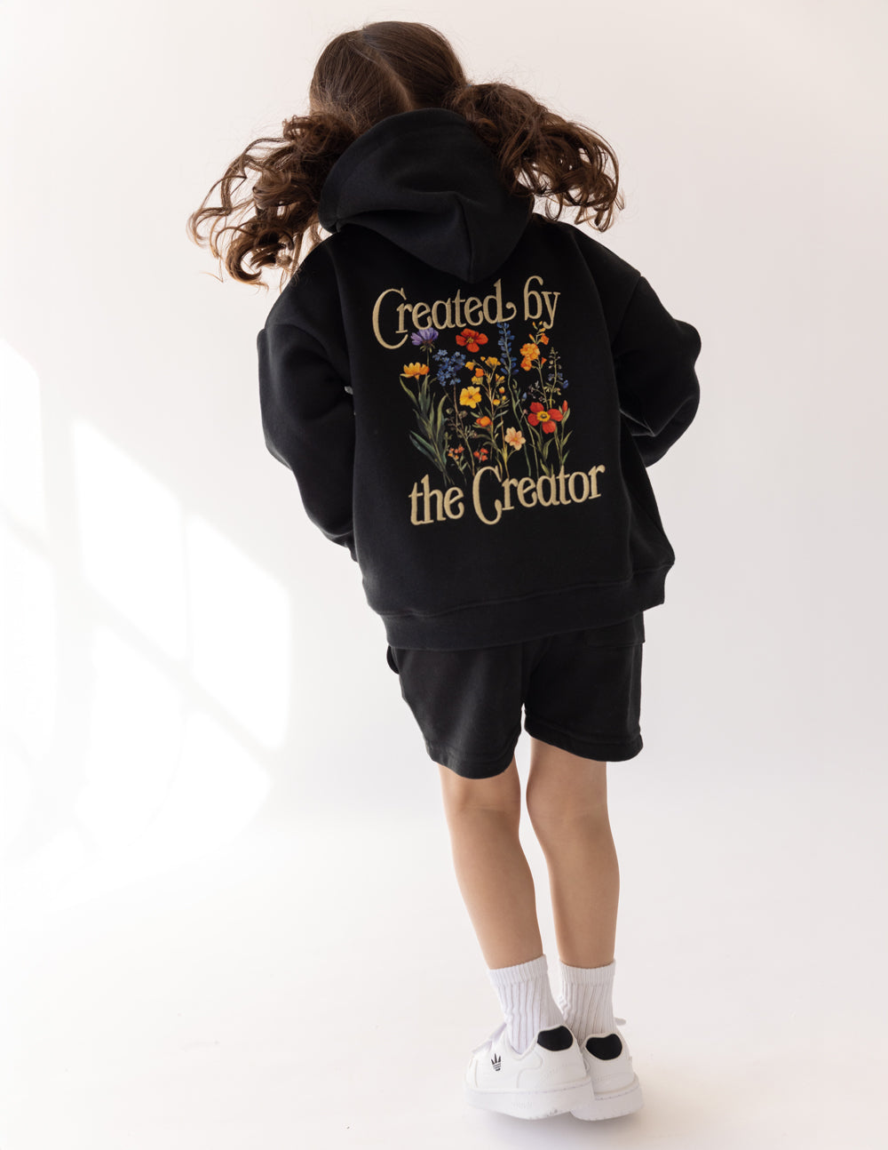 Three Little Tots Created by the Creator Kids Hoodie