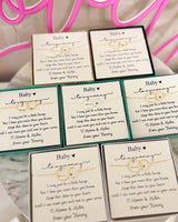 TOP SELLER! Non-Tarnish! New mom baby and me infinity necklace, Congratulations baby gift, pregnancy gift, baby shower & gender reveal gift! NON-Tarnish! 552 FIVE STAR REVIEWS!