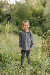 Three Little Tots Lightning Bolt Hooded Set, additional product photo