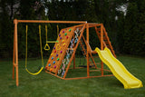 Three Little Tots Sycamore Outdoor Sensory Swing Set and Jungle Gym