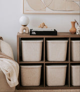 Three Little Tots The Sculpted Bin - Original with Lid Set of 3, alternate angle