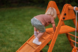 Three Little Tots Juniper Folding Indoor and Outdoor Playset Wooden Climber for Toddlers, fourth additional photo