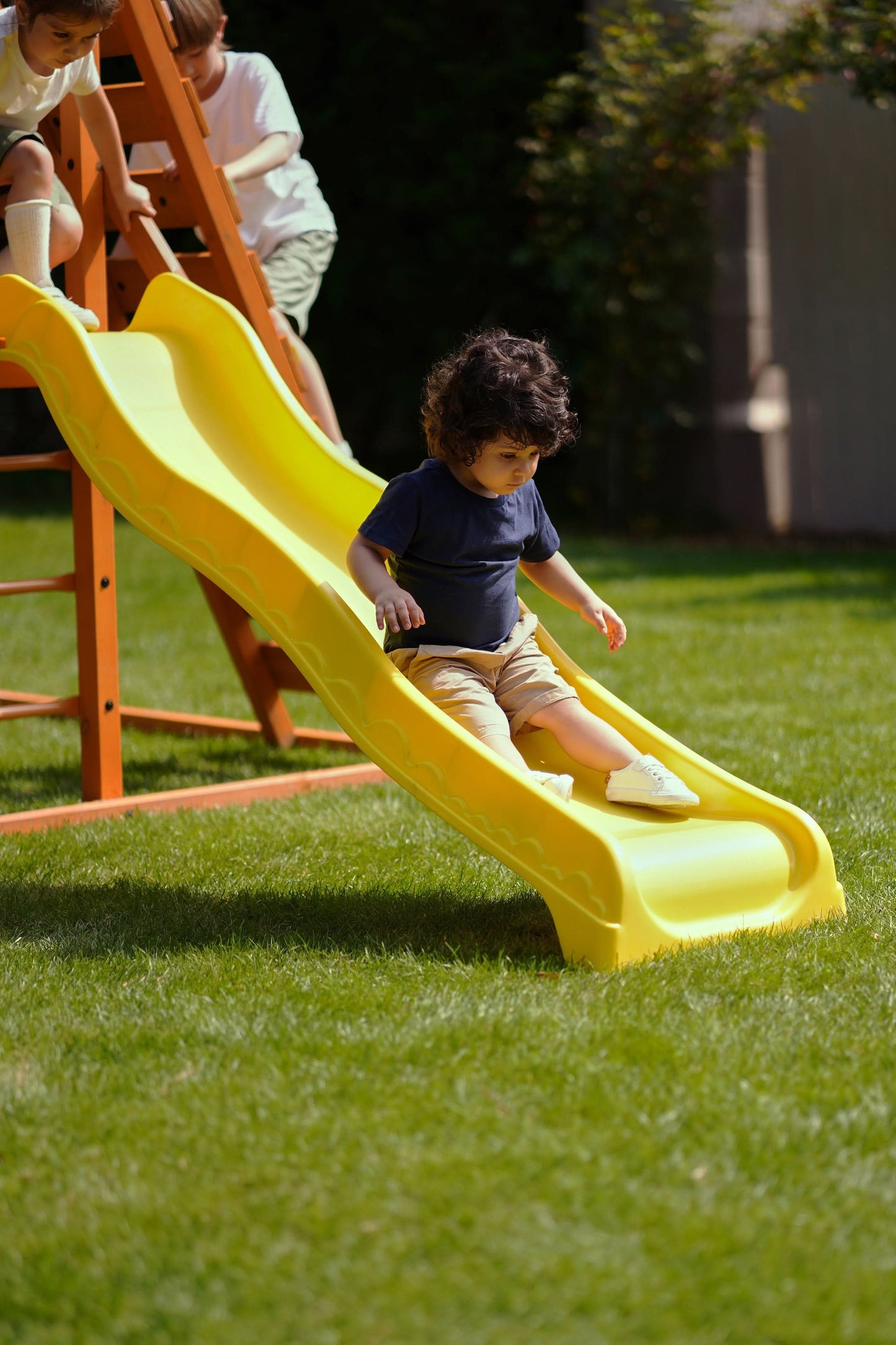 Three Little Tots Sycamore Outdoor Sensory Swing Set and Jungle Gym, fourth additional photo