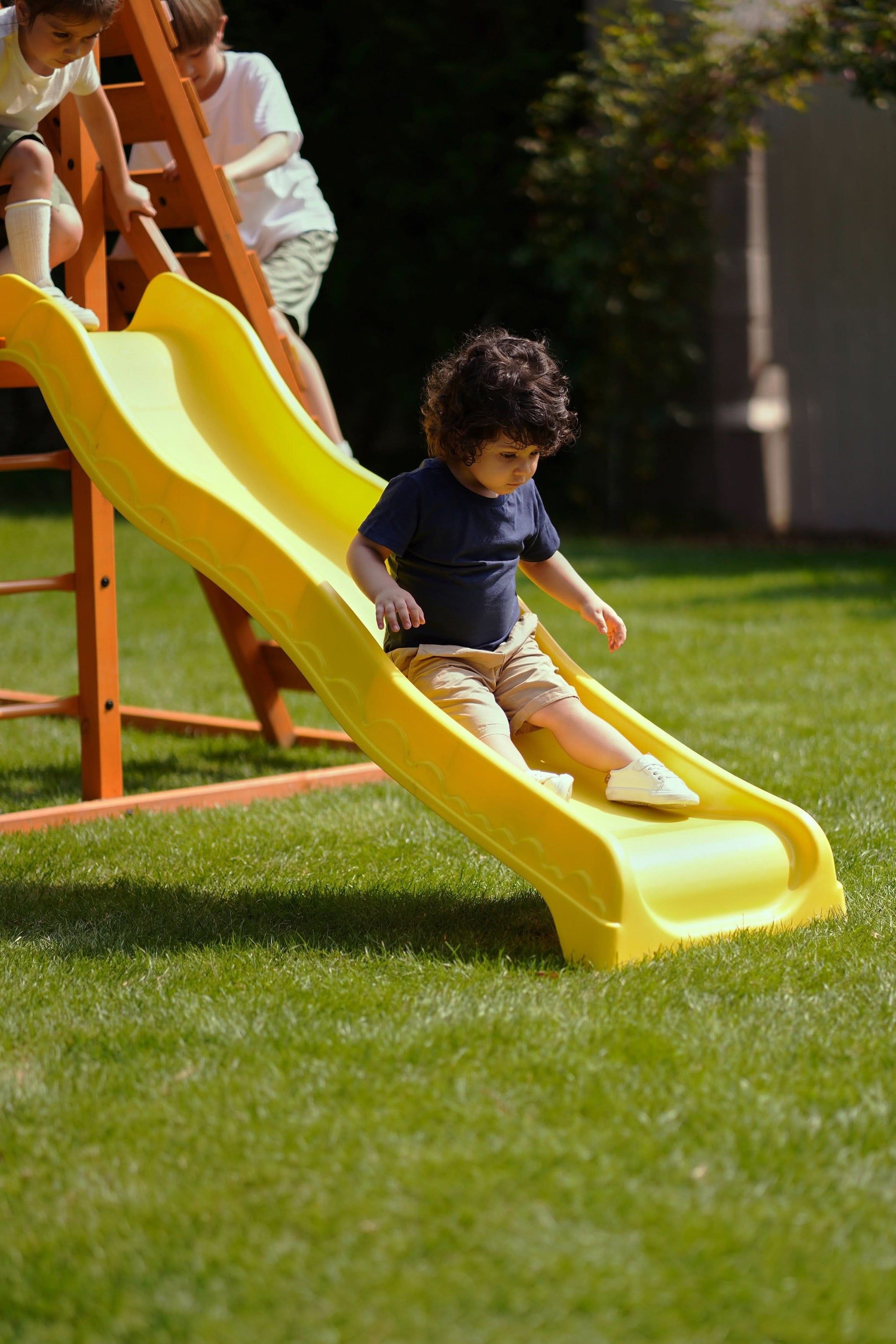 Three Little Tots Sycamore Outdoor Sensory Swing Set and Jungle Gym, fourth additional photo