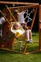 Three Little Tots Sycamore Outdoor Sensory Swing Set and Jungle Gym, sixth additional photo