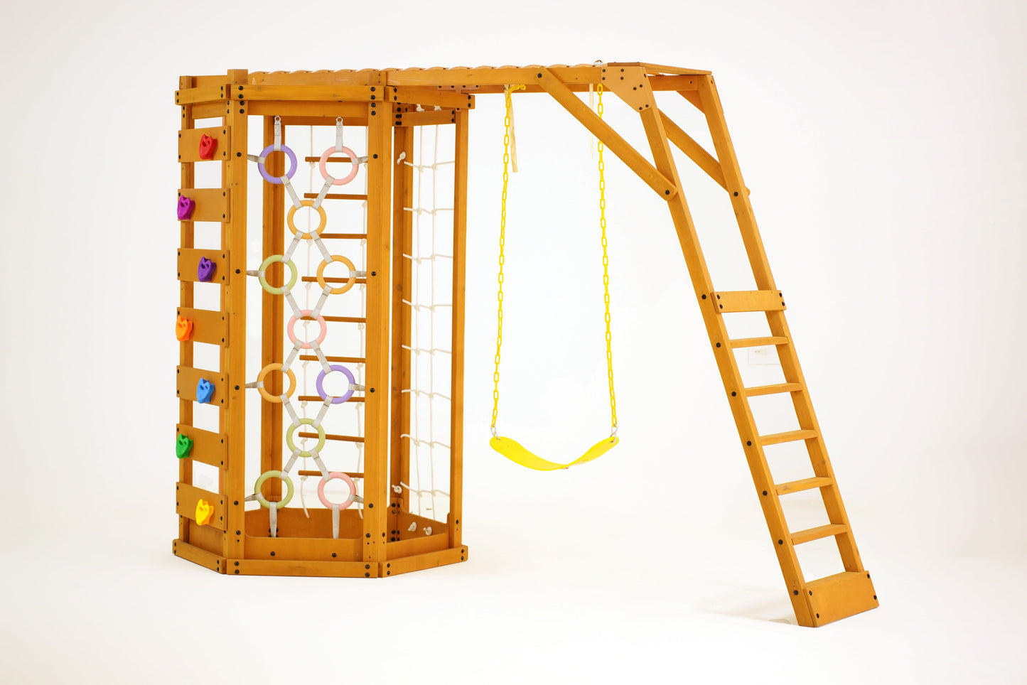 Three Little Tots Hawthorn Octagon Outdoor Jungle Gym, second additional photo