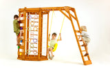 Three Little Tots Hawthorn XL Octagon Outdoor Jungle Gym - White, additional view