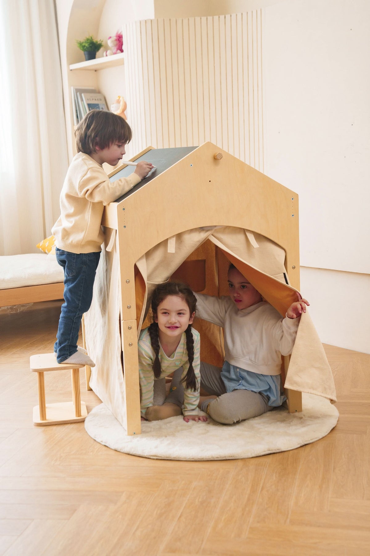 Three Little Tots Ash Tent and Desk Set, fourth additional photo