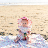Pastel Floral Flutter Bapron
