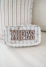 Three Little Tots Wipes Pouch - Western Blues Clear Coat Bag, supplementary photo