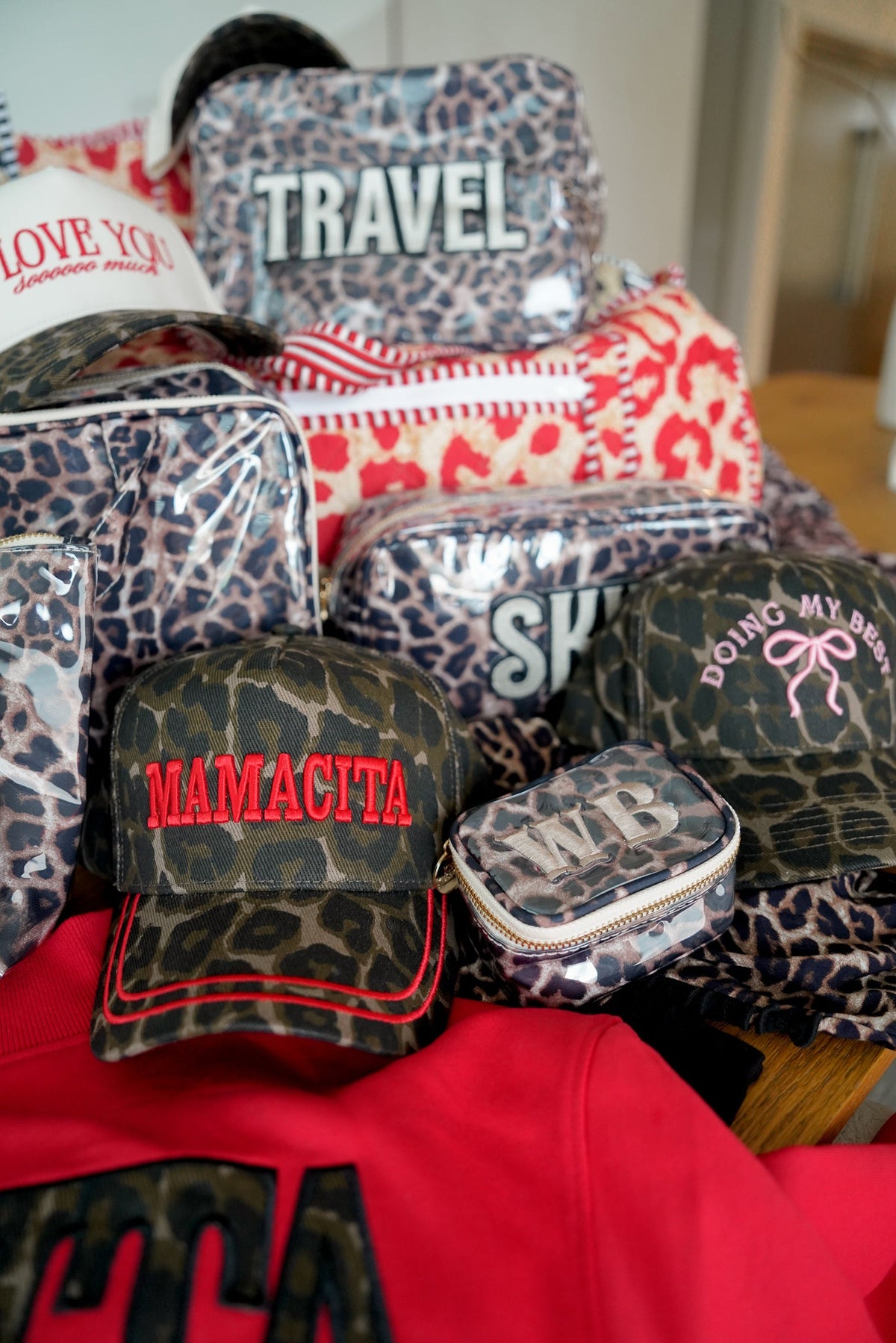 Three Little Tots Mamacita - Leopard Vintage Hat, sixth additional photo