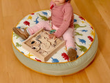 Kids Floor Pillow Montessori Play Mat Large Toddler Cushion