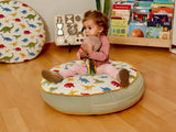 Kids Floor Pillow Montessori Play Mat Large Toddler Cushion