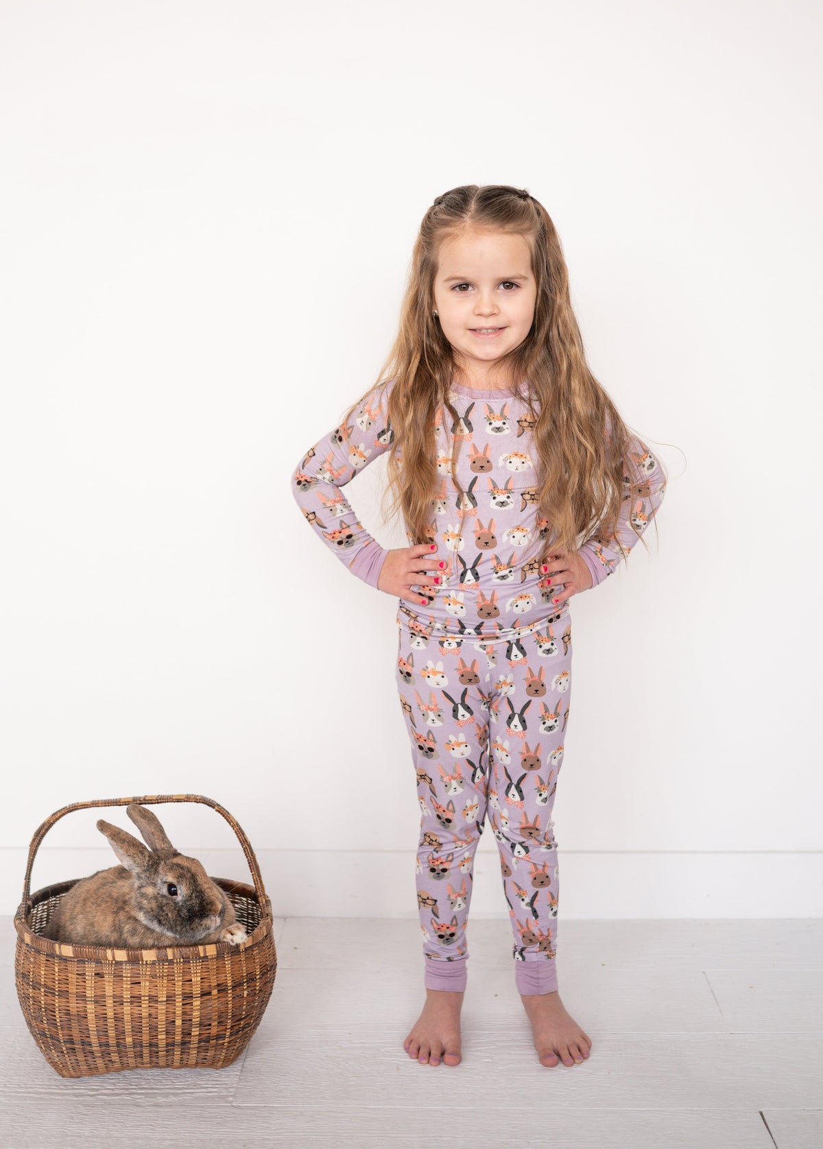 Three Little Tots Midsummer Bunnies Long Sleeve PJ