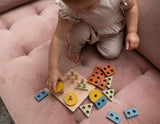 Three Little Tots Montessori Shape Puzzle Toy Lytl, second additional photo