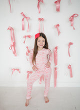 Three Little Tots Pink Bows, second additional photo