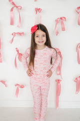 Three Little Tots Pink Bows