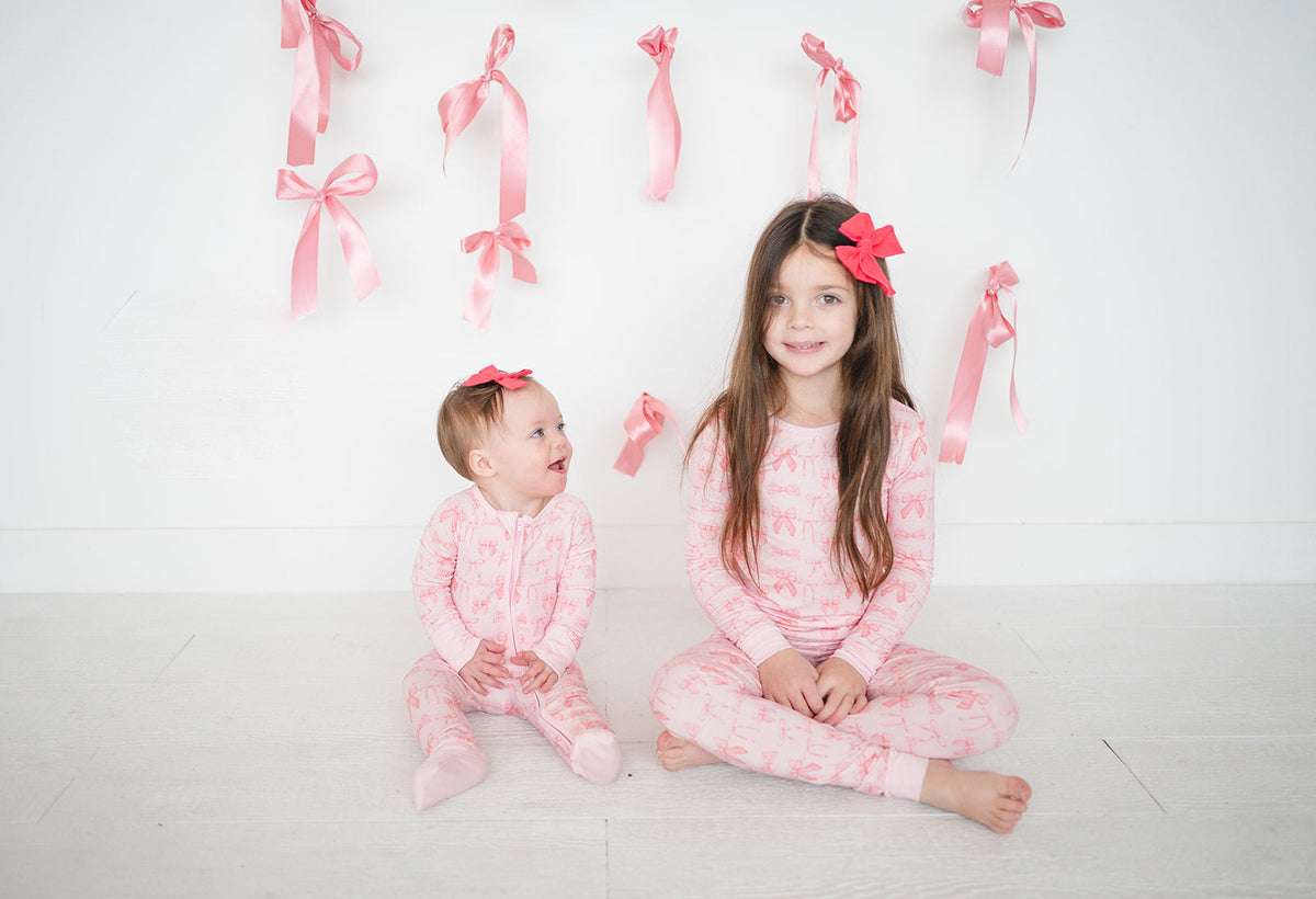 Three Little Tots Pink Bows, fifth additional photo