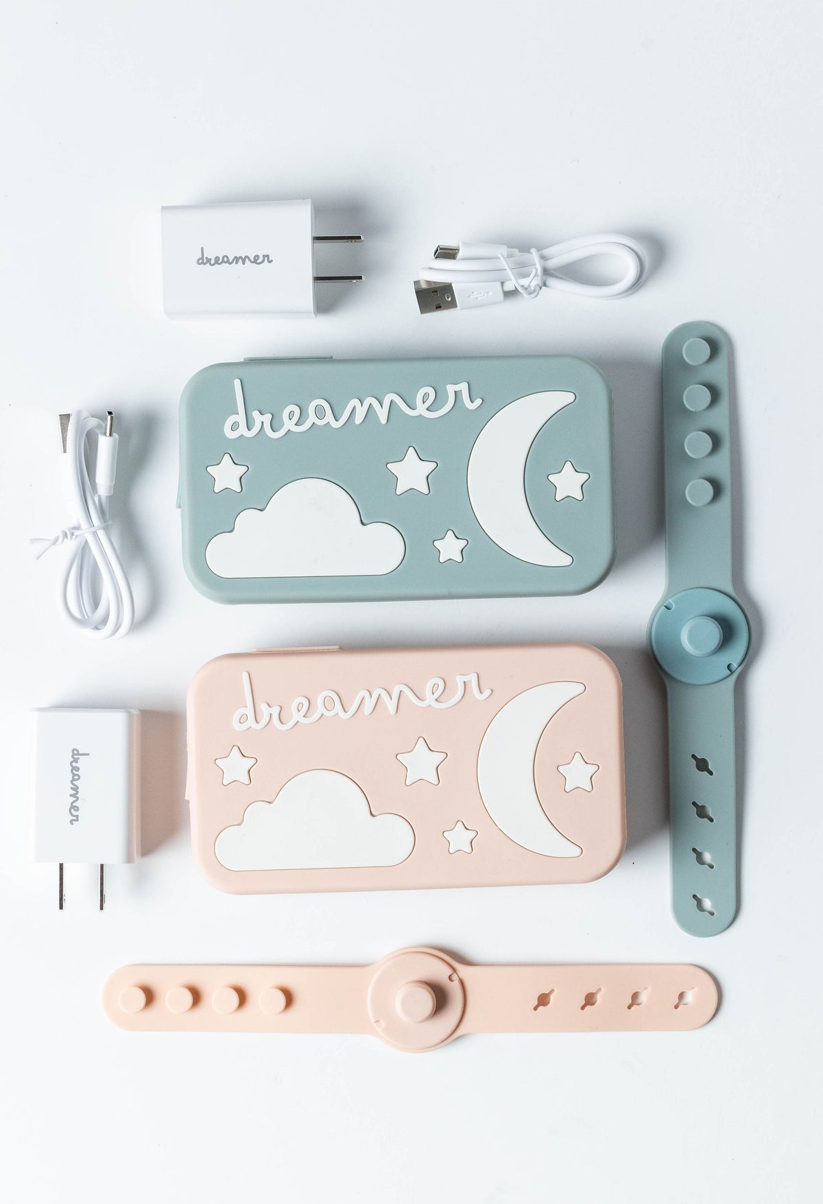 Three Little Tots Dreamer Designed to Calm Bedtime Stress, shown in its packaging