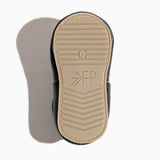 Ebony T-Bar Baby Shoe