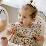 Delilah Floral Flutter Bapron