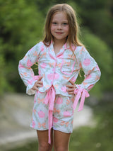 Mommy and Me Fall Thanksgiving Pumpkin  Pajama