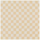 Beige & White Checkered Baby Lounger Cover