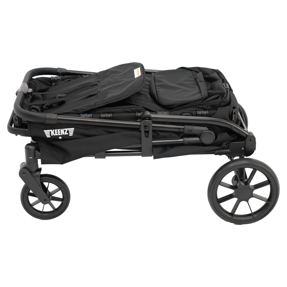 Three Little Tots Keenz Viva 2-Passenger Stroller Wagon Compact Power for City Life, fourth additional photo