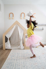 Three Little Tots Flair Playhouse and Sensory Desk - Black and White