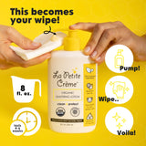 Organic French Diapering Liniment Lotion - Pump Bottle - 8 oz