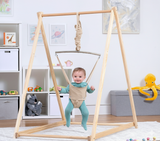 Three Little Tots Tulip Foldable Baby Bouncer - Beige