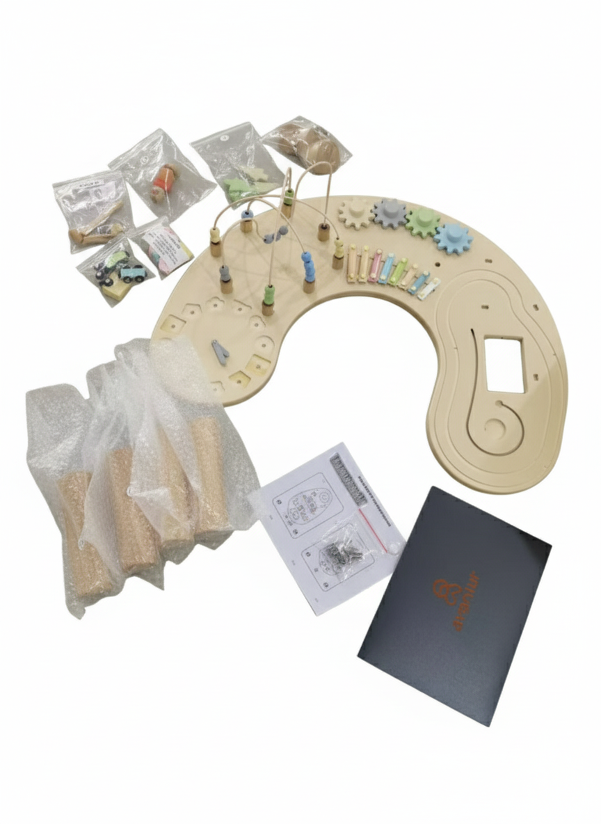Three Little Tots Wooden Multi-Activity Sensory Play Table, third additional photo