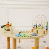 Three Little Tots Wooden Multi-Activity Sensory Play Table, additional view