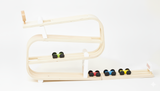 Three Little Tots Wooden Car Ramp Racer Montessori Rolling Track Toy for Toddlers, additional product photo