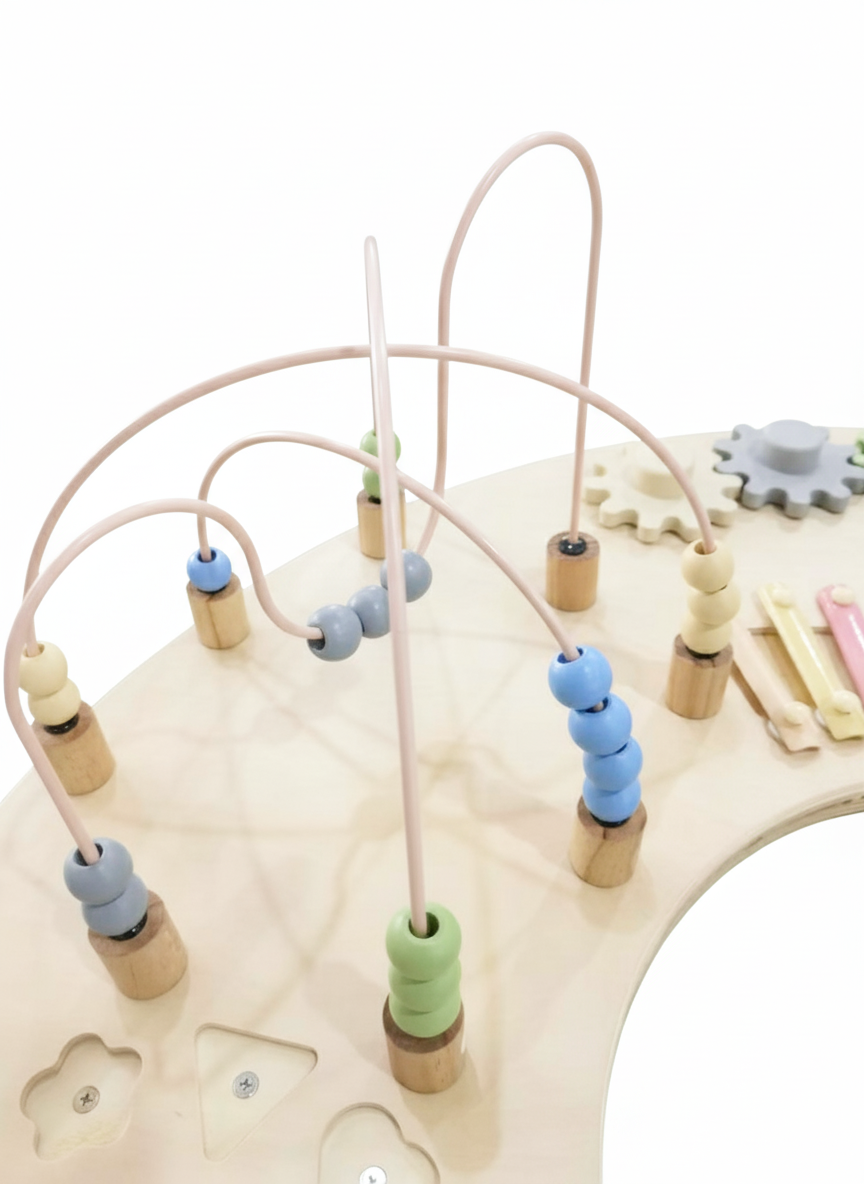 Three Little Tots Wooden Multi-Activity Sensory Play Table, fourth additional photo